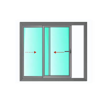 Ventana de 2 hojas Pasiva/Activa Serie 222