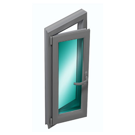 Ventana de 1 hoja practicable interior L 632